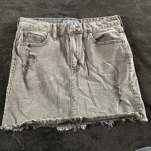 Aero, high rise mini shirt